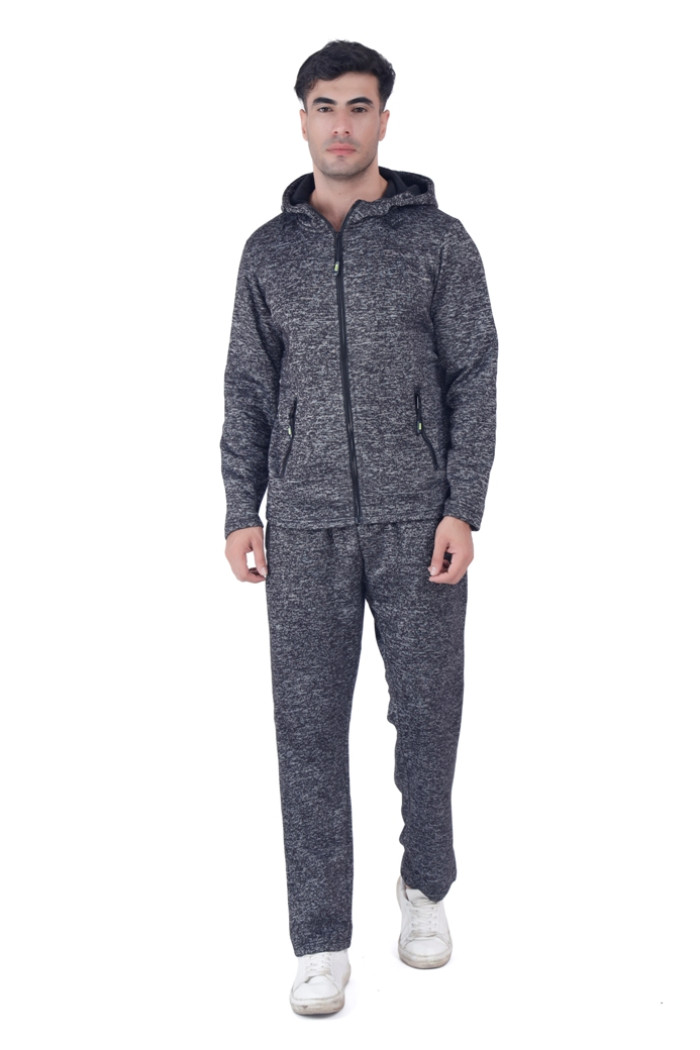 Men’s Hooded Tracksuit in Black Men’s Hooded Tracksuit in Black